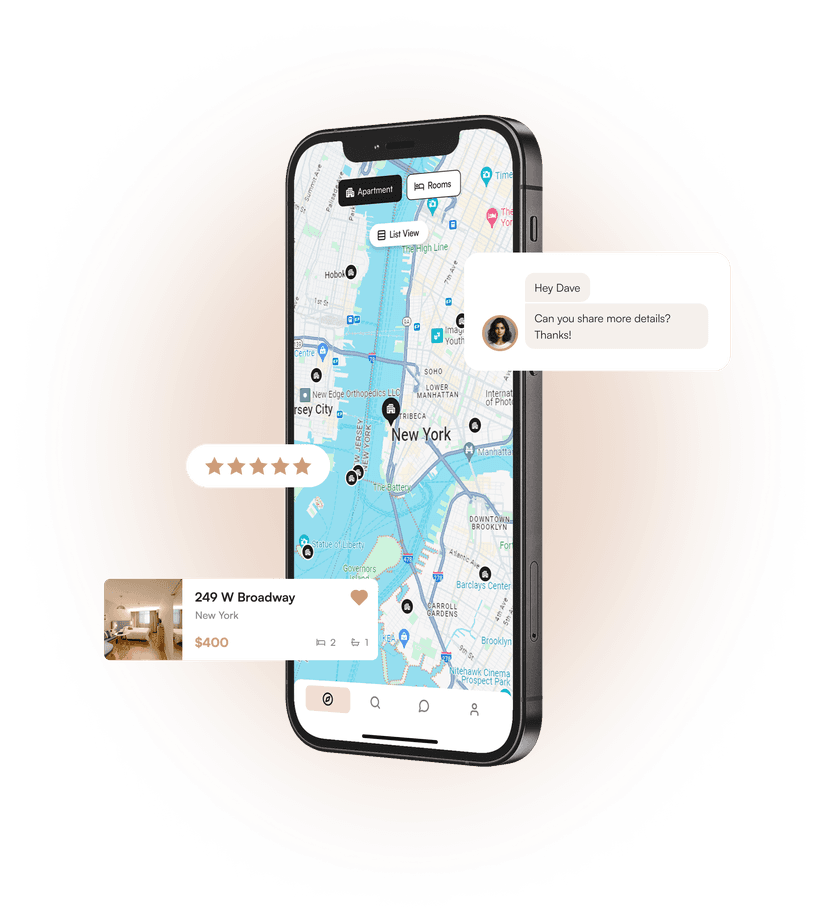 Leaseswap App Preview - NYC Apartment Finder